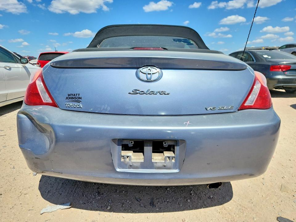 Photo 6 from auction – 2005 TOYOTA CAMRY SOLARA with VIN 4T1FA38P65U054909