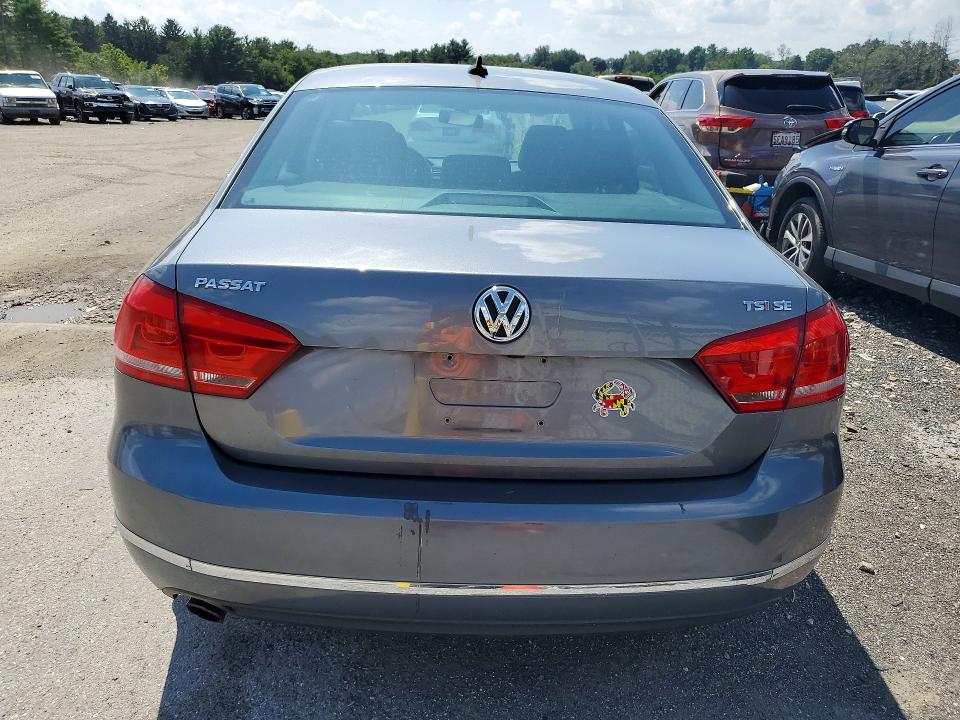 Photo 6 from auction – 2015 VOLKSWAGEN PASSAT with VIN 1VWBT7A30FC073293