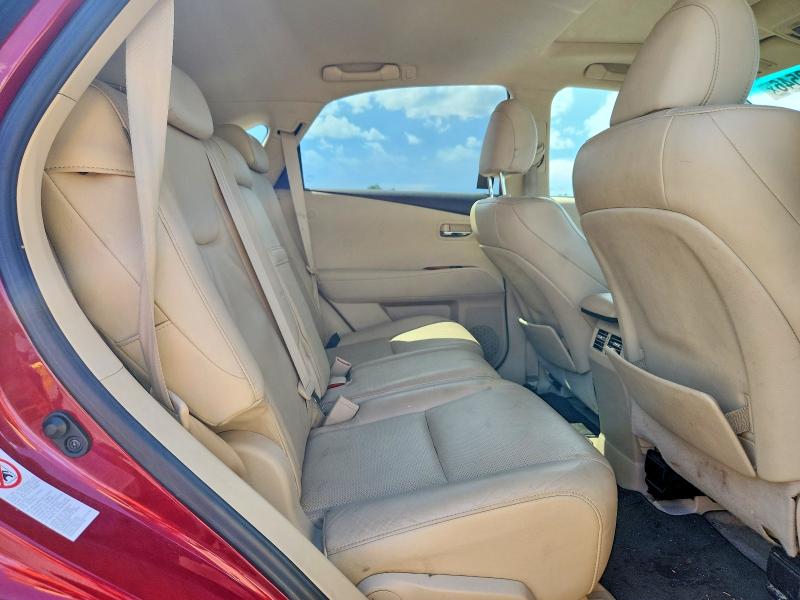 Photo 11 from auction – 2010 LEXUS RX with VIN 2T2BK1BAXAC028809