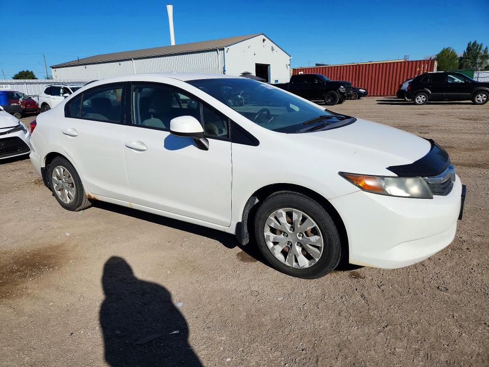 Photo 4 from auction – 2012 HONDA CIVIC with VIN 2HGFB2E47CH057163