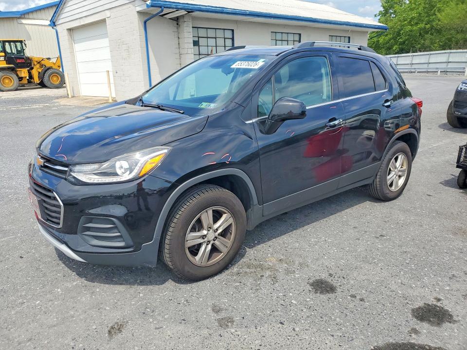 CHEVROLET TRAX 2017 with VIN 3GNCJPSB1HL184873 - Photo from auction