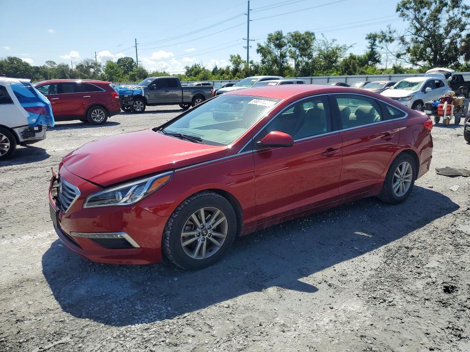 HYUNDAI SONATA 2015 with VIN 5NPE24AF0FH208157 - Photo from auction