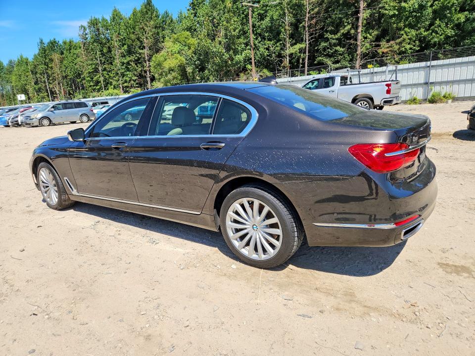 Foto 2 de la subasta – 2017 BMW 740 con VIN WBA7E2C51HG739395