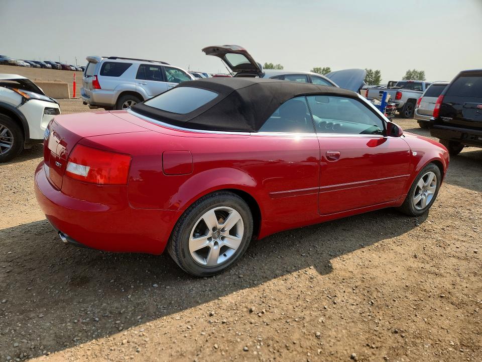 Photo 3 from auction – 2003 AUDI A4 with VIN WAUAC48H83K030592