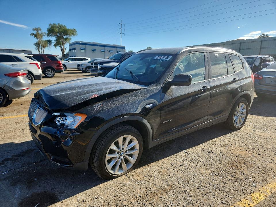 BMW X3 2014 with VIN 5UXWX9C59E0D23683 - Photo from auction