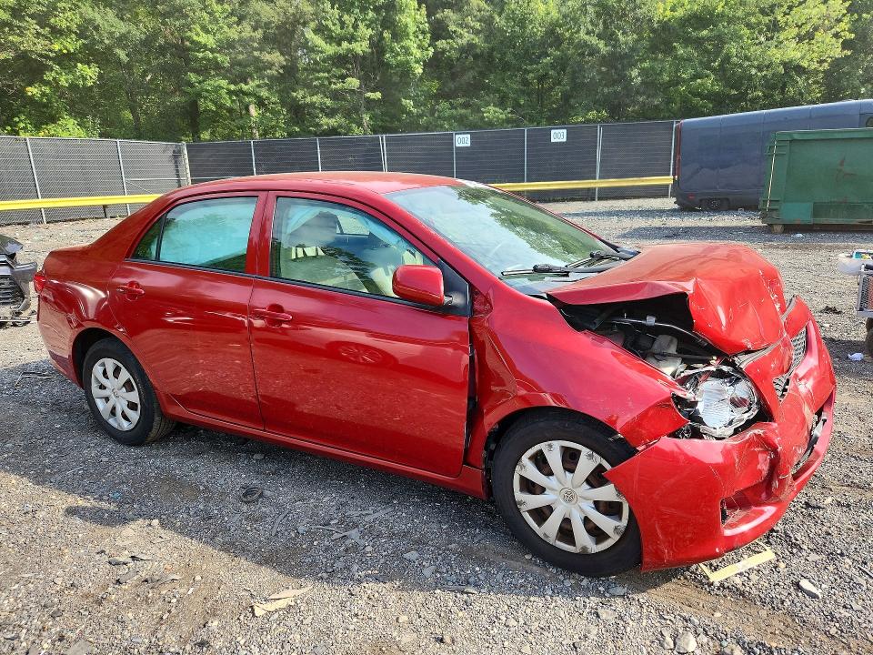 Photo 4 from auction – 2009 TOYOTA COROLLA with VIN 1NXBU40E79Z128110