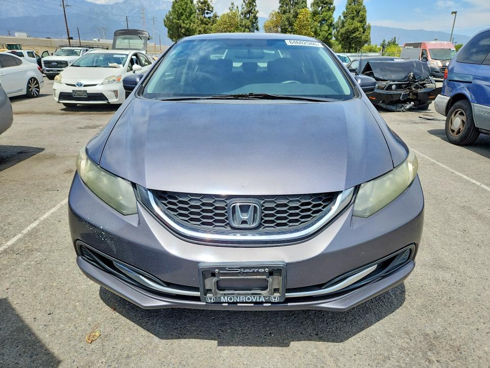 Photo 5 from auction – 2014 HONDA CIVIC with VIN 19XFB2F51EE257962