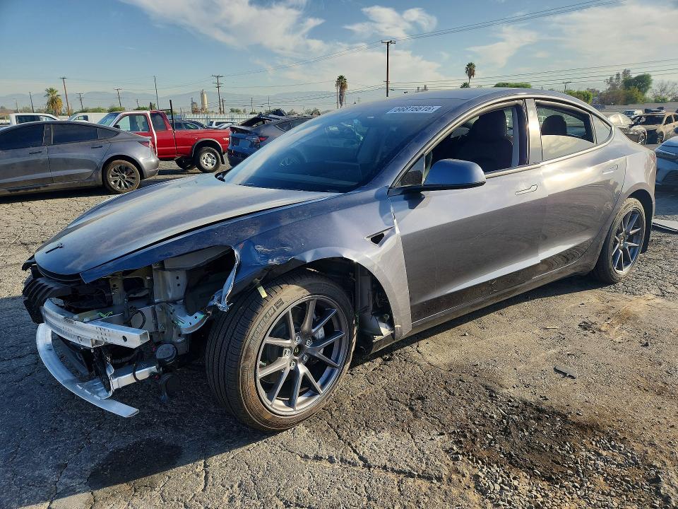 TESLA MODEL 3 2021 with VIN 5YJ3E1EB3MF939147 - Photo from auction