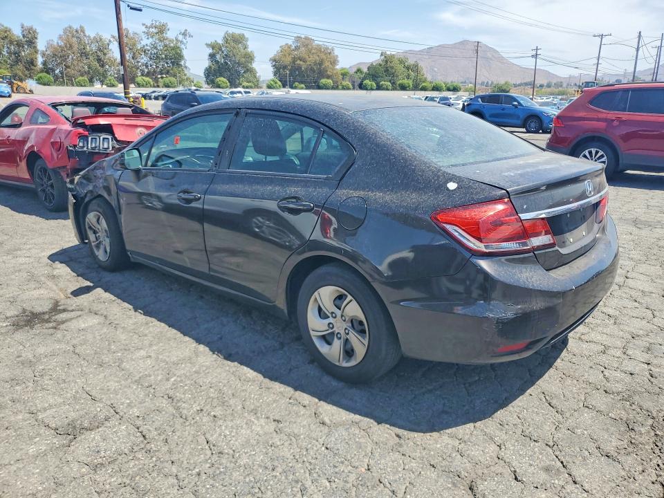Photo 2 from auction – 2013 HONDA CIVIC with VIN 19XFB2F51DE206105