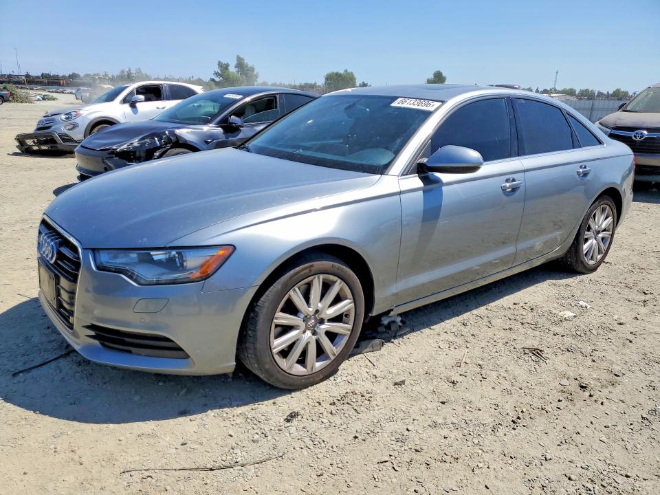 AUDI A6 2015 with VIN WAUGFAFC6FN009220 - Photo from auction