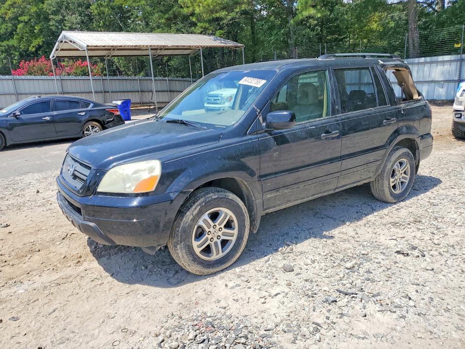 HONDA PILOT 2004 with VIN 2HKYF18504H545213 - Photo from auction