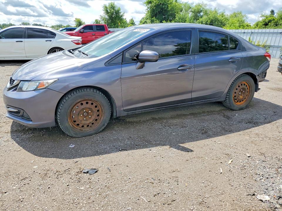 HONDA CIVIC 2014 with VIN 2HGFB2F53EH011064 - Photo from auction