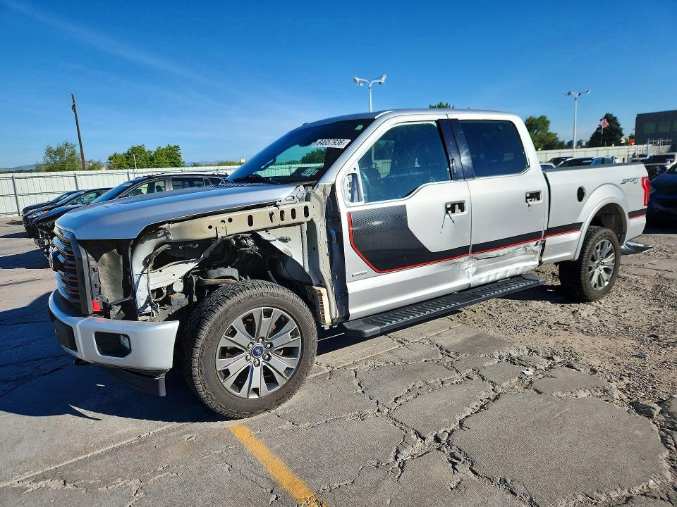 Photo 1 from auction – 2017 FORD F150 with VIN 1FTFW1EG9HFA50022