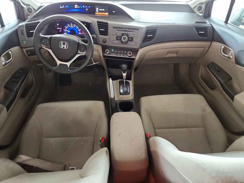 Photo 8 from auction – 2012 HONDA CIVIC with VIN 19XFB2F83CE379939