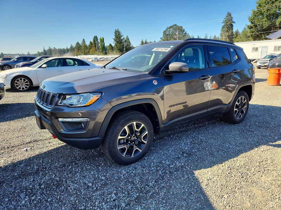 JEEP COMPASS 2021 with VIN 3C4NJDDBXMT545282 - Photo from auction