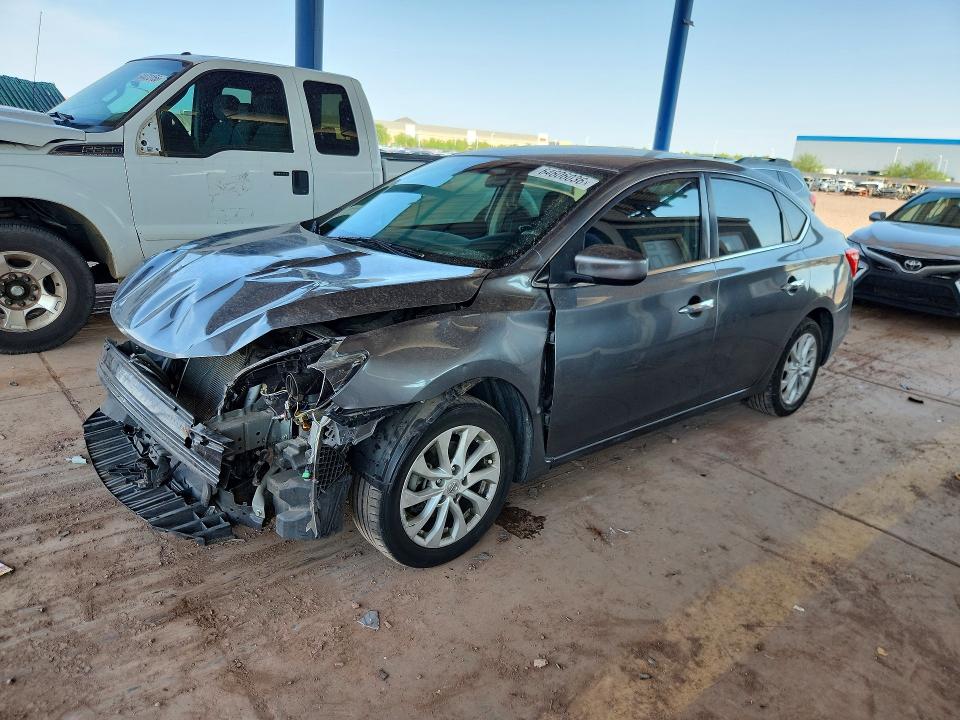 NISSAN SENTRA 2018 с VIN 3N1AB7AP8JY204882 - Снимка от търг