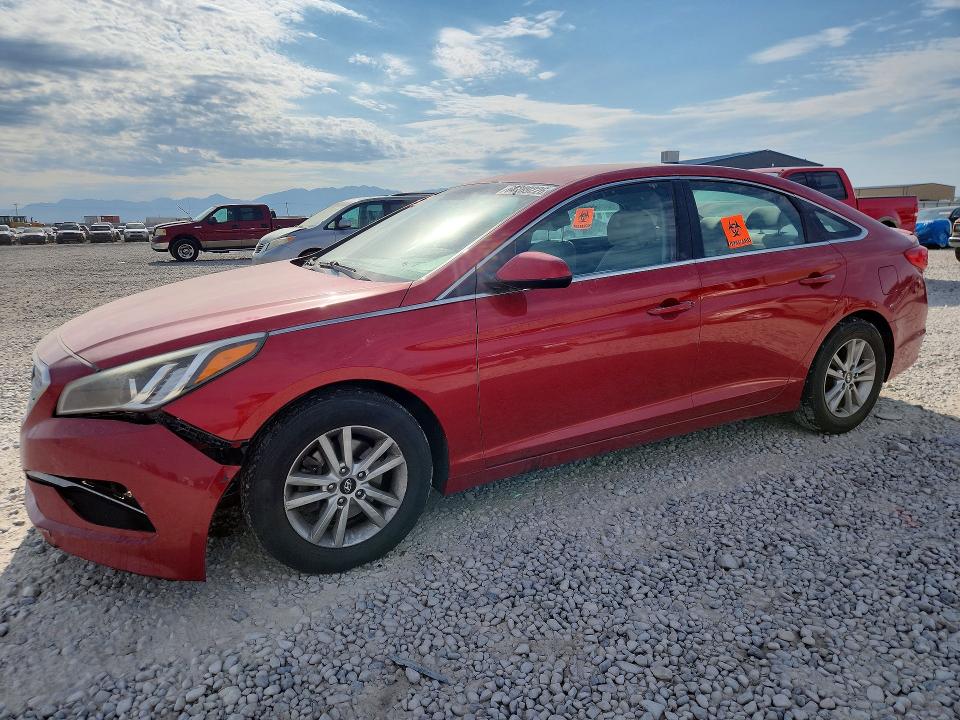 HYUNDAI SONATA 2017 with VIN 5NPE24AF5HH447285 - Photo from auction