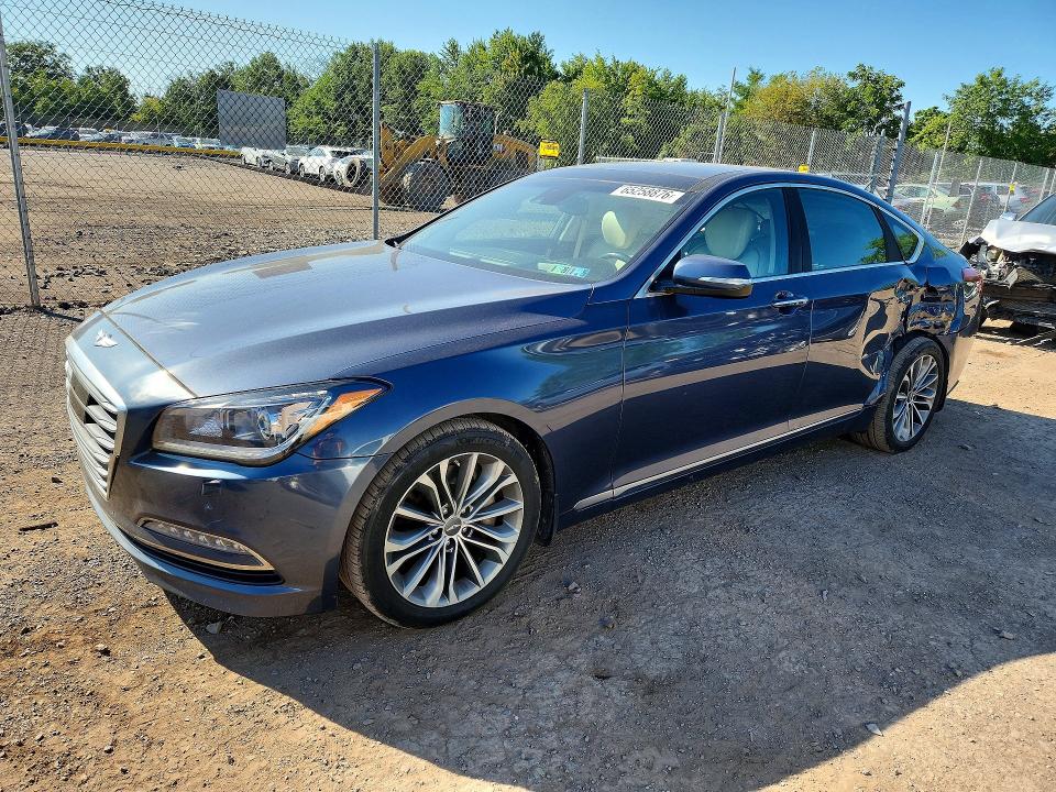 HYUNDAI GENESIS 2016 with VIN KMHGN4JE4GU108461 - Photo from auction