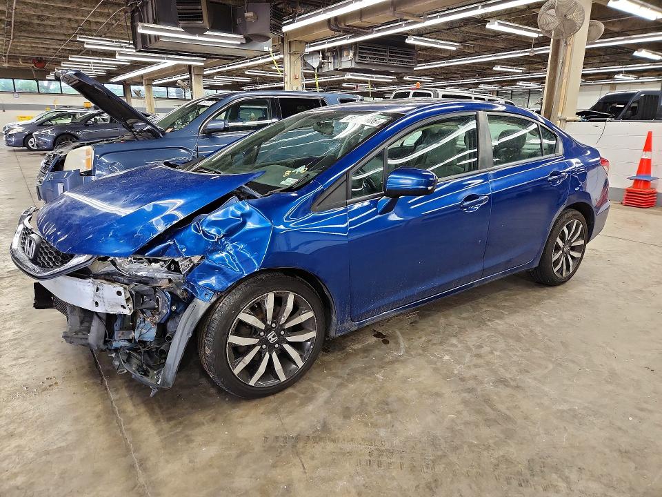 HONDA CIVIC 2014 with VIN 2HGFB2F93EH538749 - Photo from auction