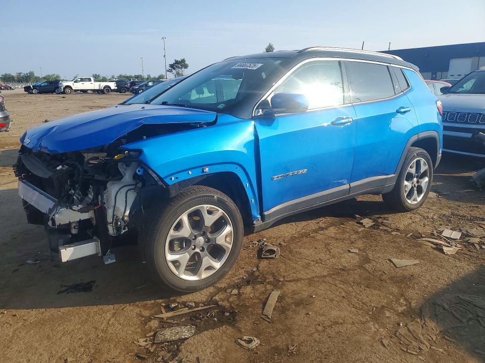 JEEP COMPASS 2020 с VIN 3C4NJDCBXLT233799 - Снимка от търг