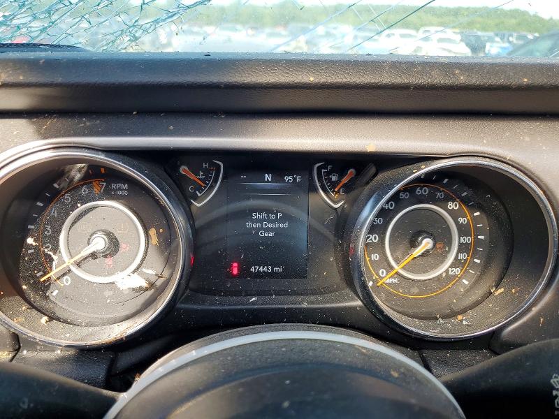 Снимка 9 от търг – 2022 JEEP WRANGLER UNLIMITED с VIN 1C4HJXDG9NW132095