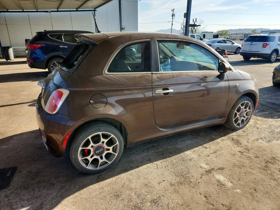 Photo 3 from auction – 2013 FIAT 500 with VIN 3C3CFFBR8DT596062