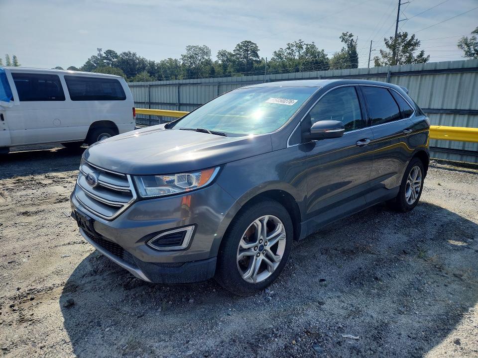 FORD EDGE 2017 with VIN 2FMPK4K98HBB90826 - Photo from auction