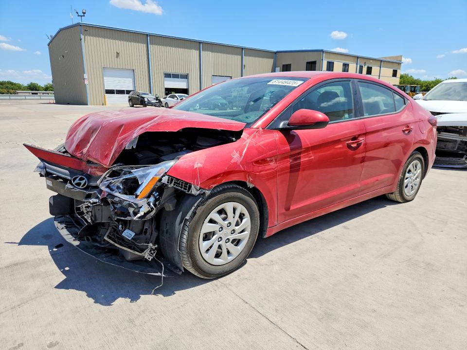 HYUNDAI ELANTRA 2019 with VIN 5NPD74LF7KH489264 - Photo from auction