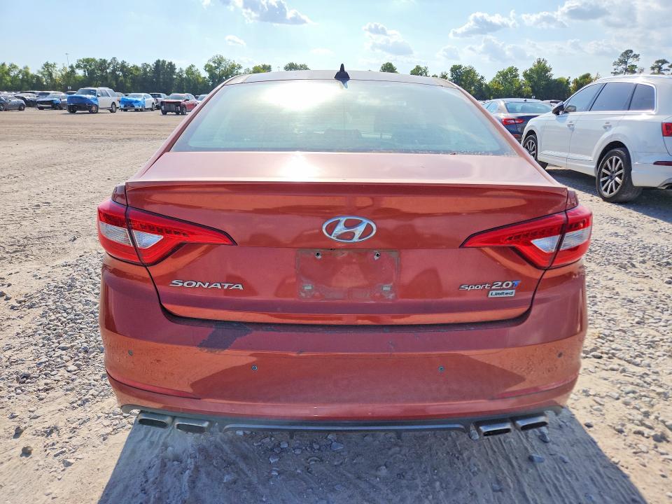 Photo 6 from auction – 2015 HYUNDAI SONATA with VIN 5NPE34ABXFH162640
