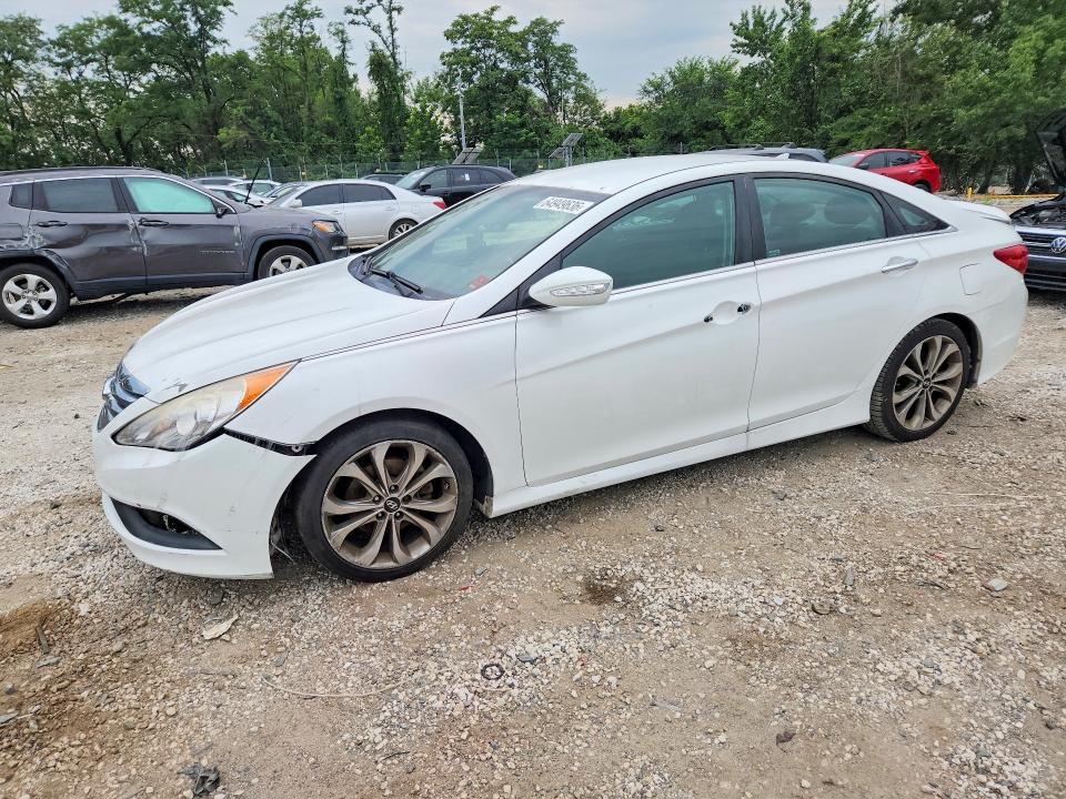 HYUNDAI SONATA 2014 with VIN 5NPEC4AB6EH842971 - Photo from auction