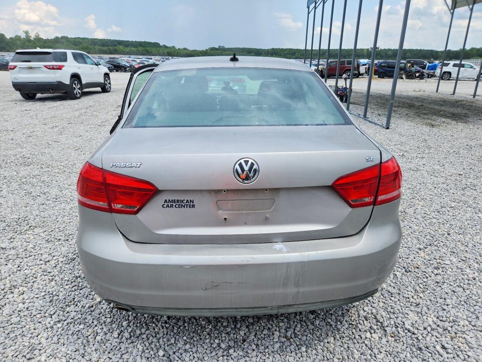 Photo 6 from auction – 2013 VOLKSWAGEN PASSAT with VIN 1VWBP7A33DC008374