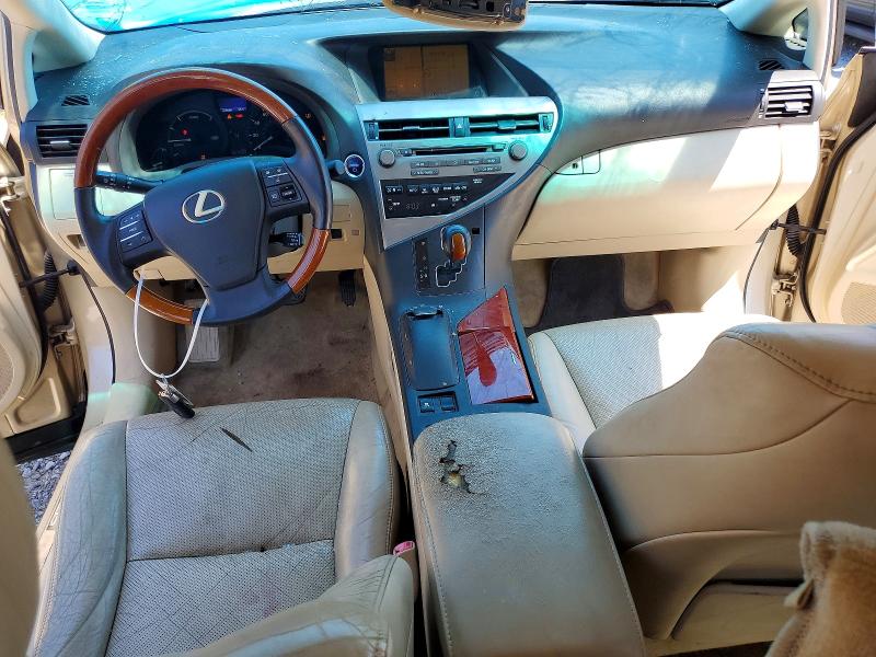 Photo 8 from auction – 2010 LEXUS RX with VIN JTJZB1BA7A2002814