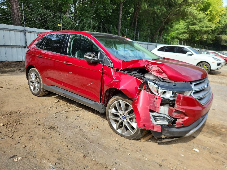Photo 4 from auction – 2016 FORD EDGE with VIN 2FMPK3K8XGBC29786