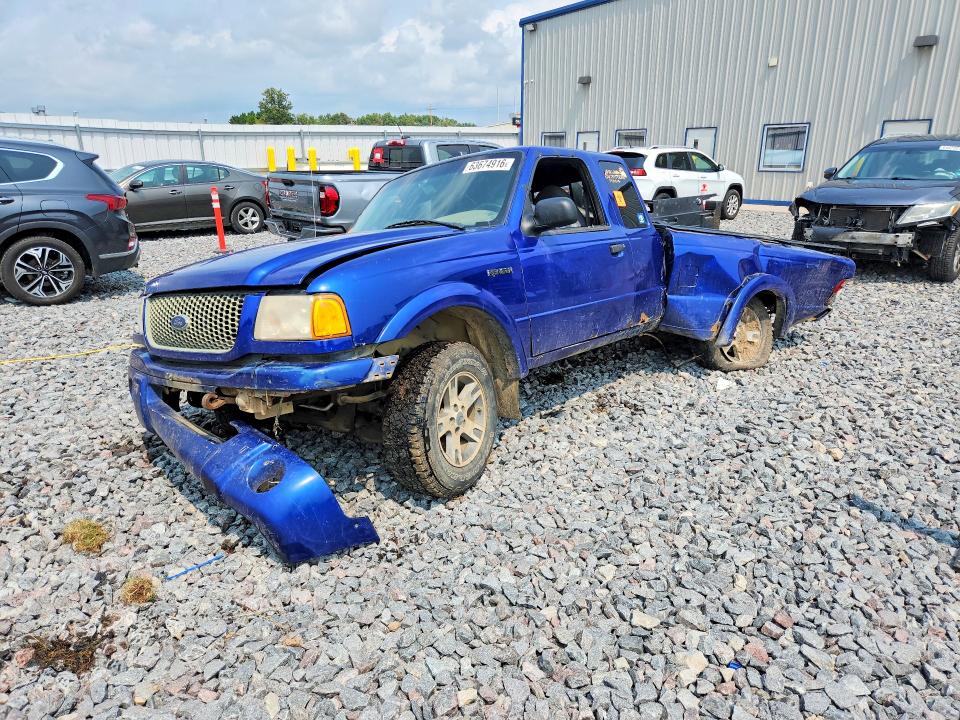 FORD RANGER 2002 with VIN 1FTYR44V52PB19498 - Photo from auction