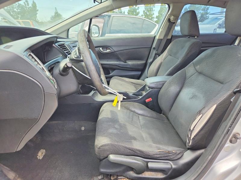 Photo 7 from auction – 2013 HONDA CIVIC with VIN 19XFB2F55DE249460