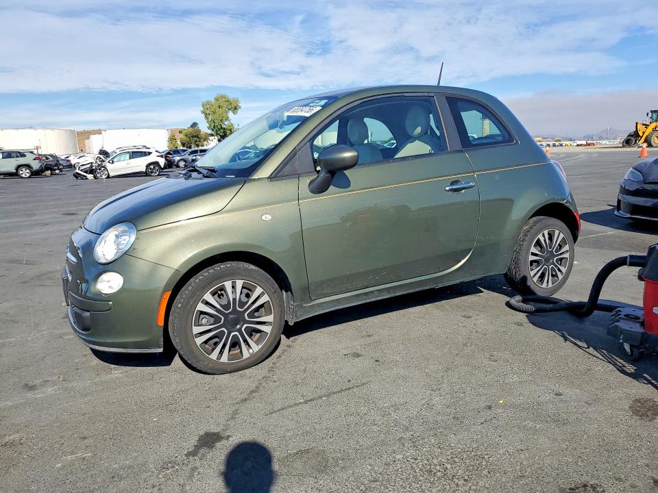 FIAT 500 2012 with VIN 3C3CFFAR3CT352187 - Photo from auction