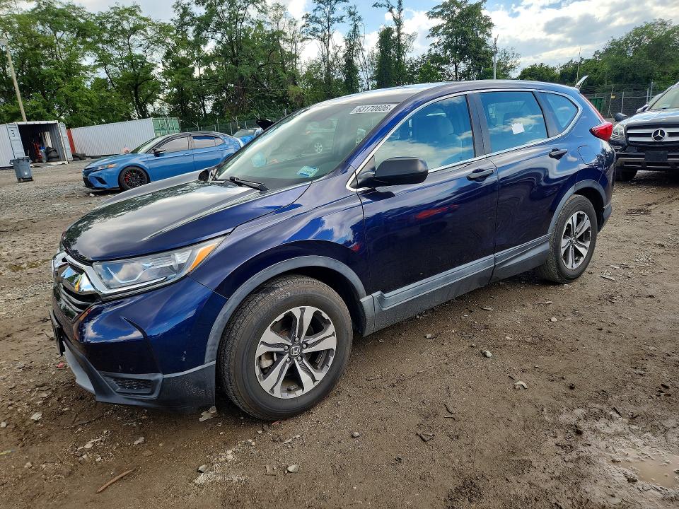 HONDA CR-V 2017 with VIN 7FARW5H37HE011886 - Photo from auction