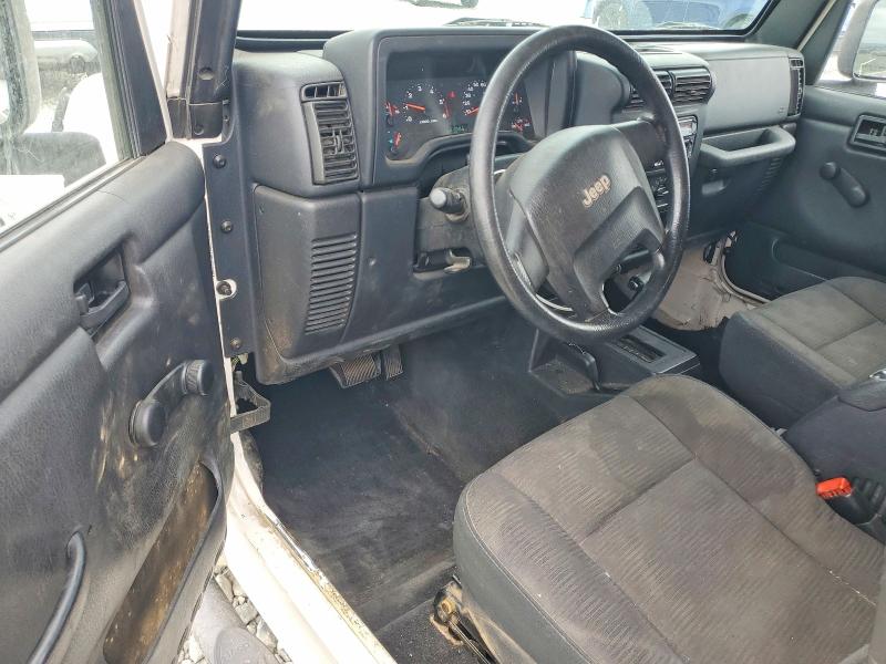 Photo 8 from auction – 2005 JEEP WRANGLER / TJ with VIN 1J4FA44S25P356274