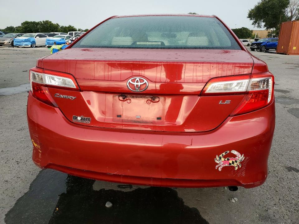 Photo 6 from auction – 2014 TOYOTA CAMRY with VIN 4T4BF1FK0ER358450