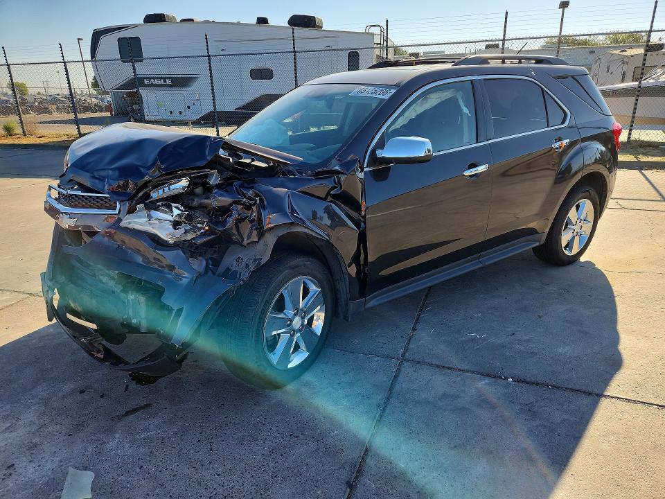 CHEVROLET EQUINOX 2014 with VIN 2GNFLGE32E6343864 - Photo from auction