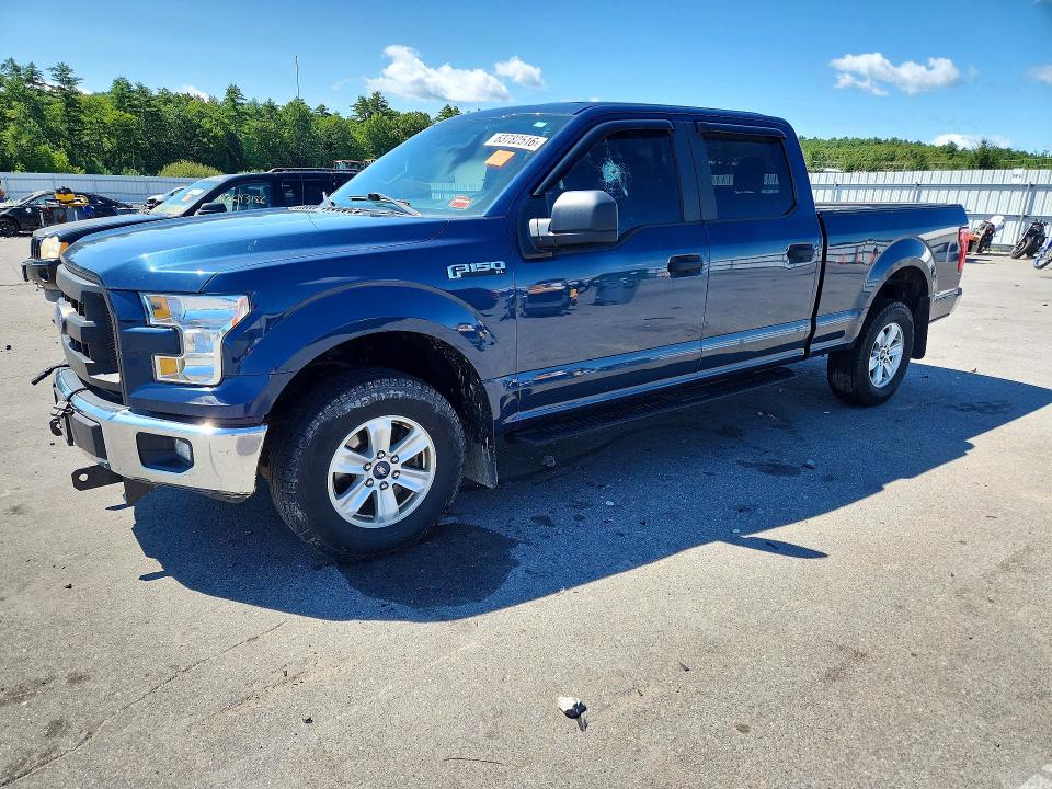 FORD F150 2017 with VIN 1FTFW1EF9HFA79608 - Photo from auction