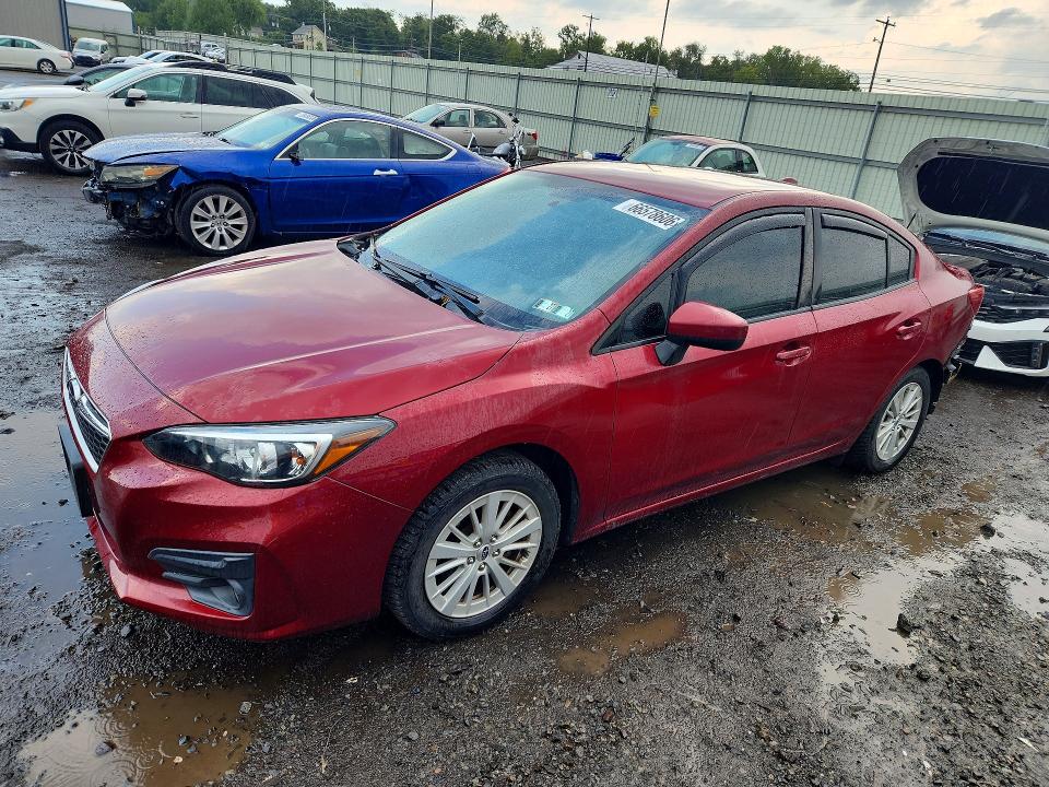 SUBARU IMPREZA 2017 with VIN 4S3GKAD68H3623759 - Photo from auction