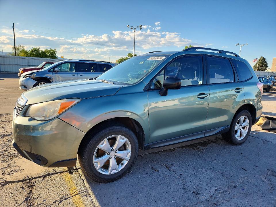 SUBARU FORESTER 2015 с VIN JF2SJABC1FH450075 - Фото с аукциона