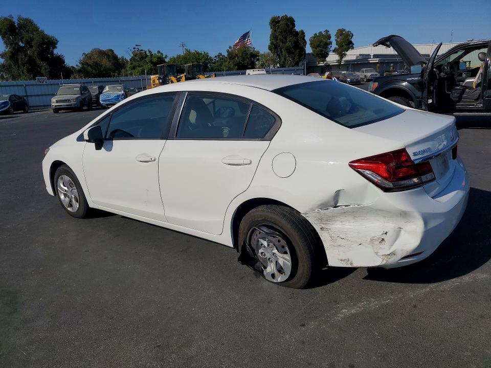 Photo 2 from auction – 2015 HONDA CIVIC with VIN 2HGFB2F51FH512018