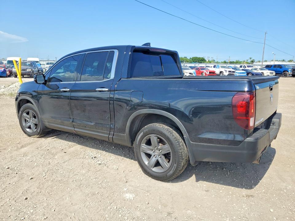 Photo 2 from auction – 2022 HONDA RIDGELINE with VIN 5FPYK3F79NB004051