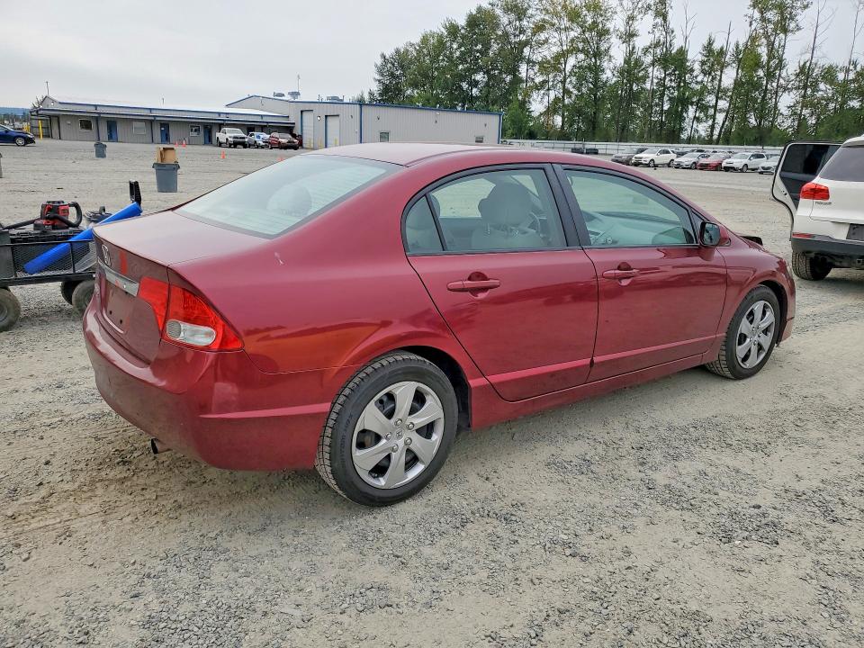 Photo 3 from auction – 2009 HONDA CIVIC with VIN 19XFA16559E023522