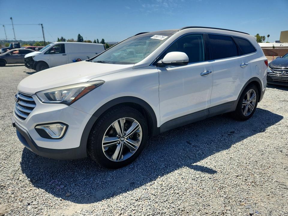 HYUNDAI SANTA FE 2014 with VIN KM8SR4HF1EU077700 - Photo from auction