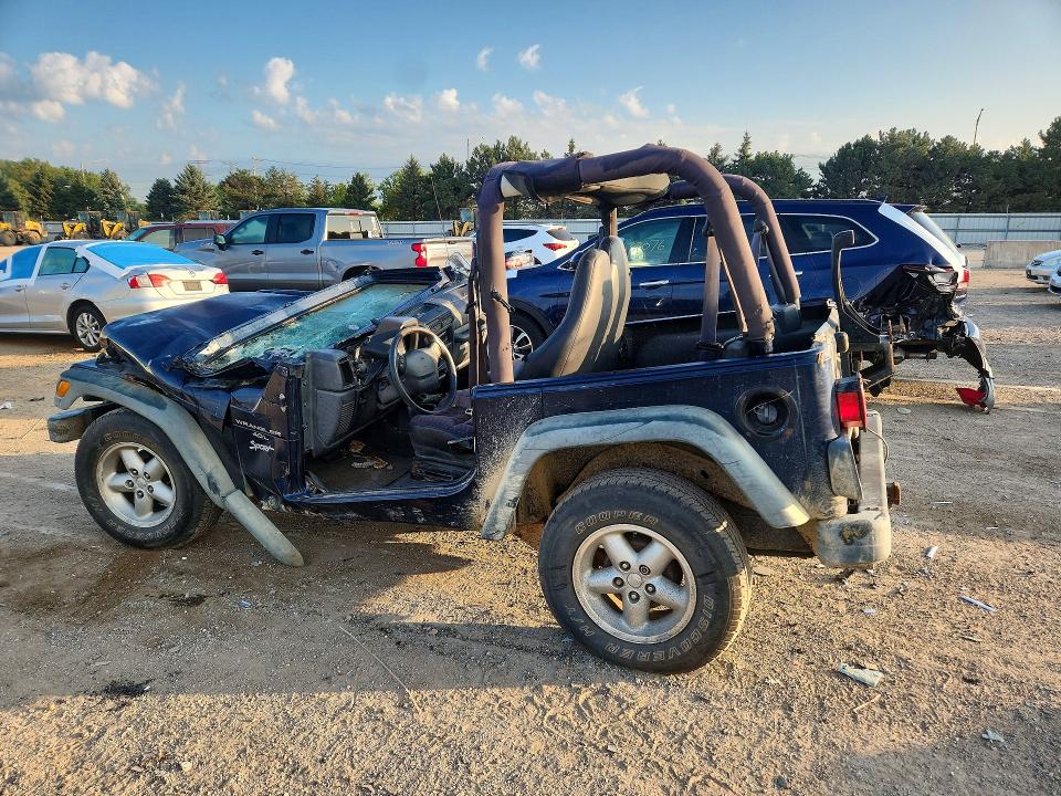 Photo 2 from auction – 2000 JEEP WRANGLER / TJ with VIN 1J4FA49S2YP758633
