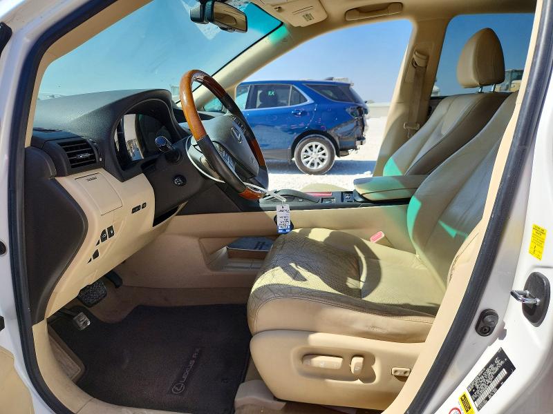 Photo 7 from auction – 2010 LEXUS RX with VIN JTJZK1BA5A2000544