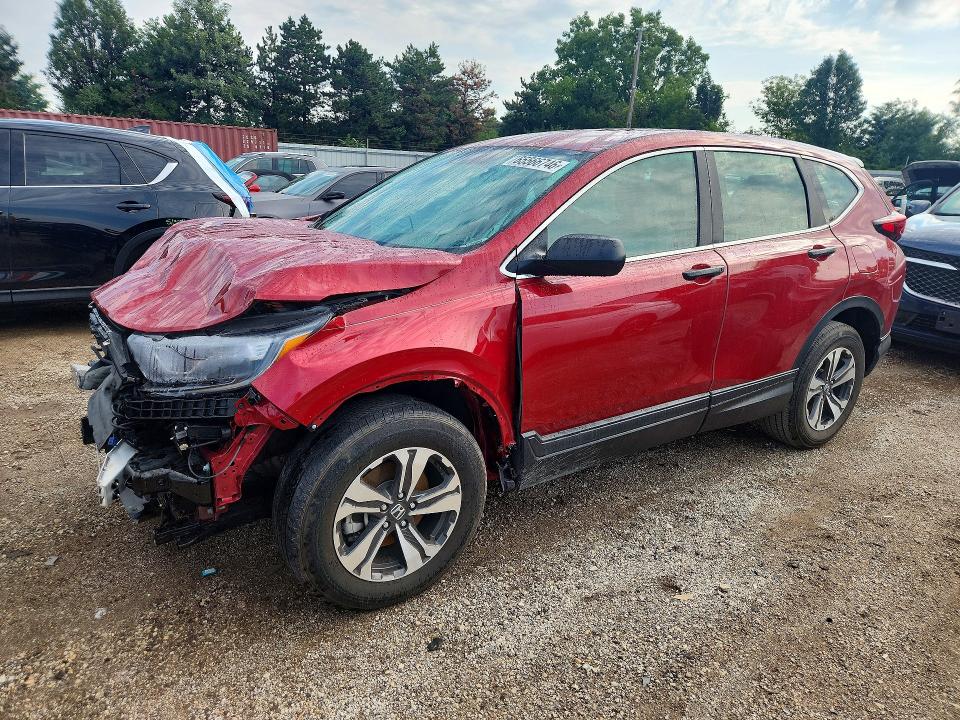 HONDA CR-V 2020 with VIN 5J6RW2H23LL013684 - Photo from auction